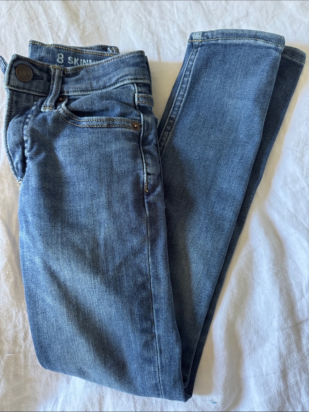 Kids Gap Skinny Jeans in Medium Blue Wash
